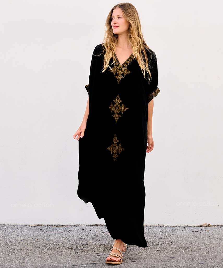 Lockerer, lässiger Kaftan