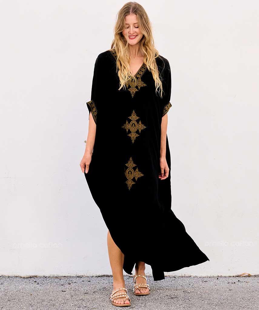 Lockerer, lässiger Kaftan