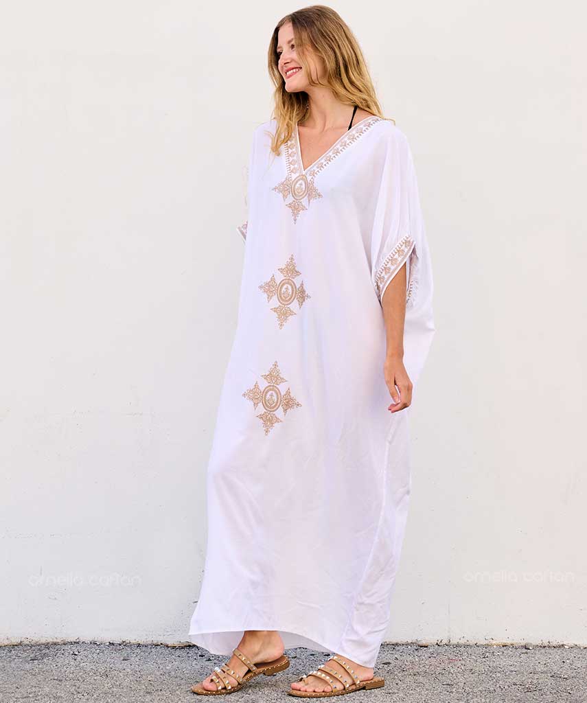 Lockerer, lässiger Kaftan