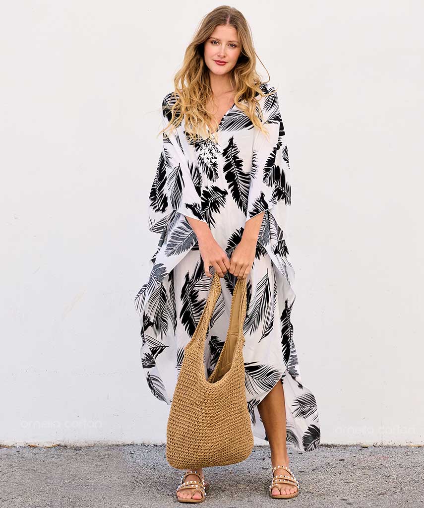 Lockerer, lässiger Kaftan