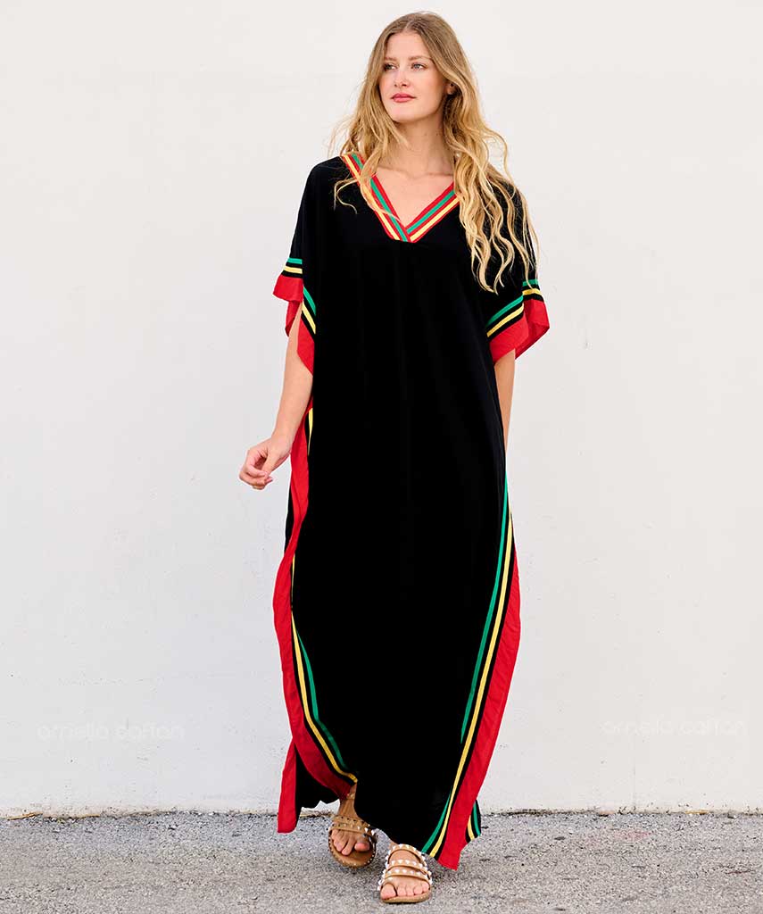Lockerer, lässiger Kaftan