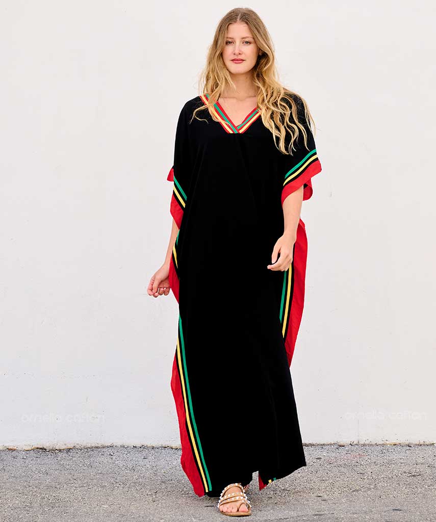 Lockerer, lässiger Kaftan