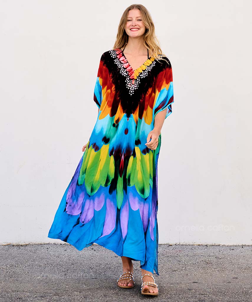 Lockerer, lässiger Kaftan