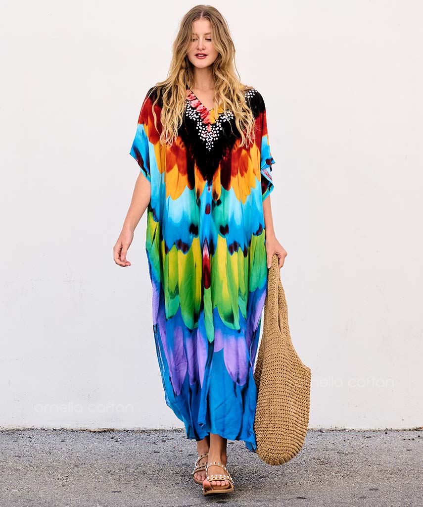 Lockerer, lässiger Kaftan