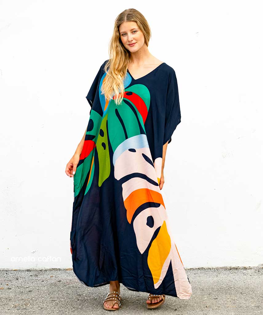 Lockerer, lässiger Kaftan
