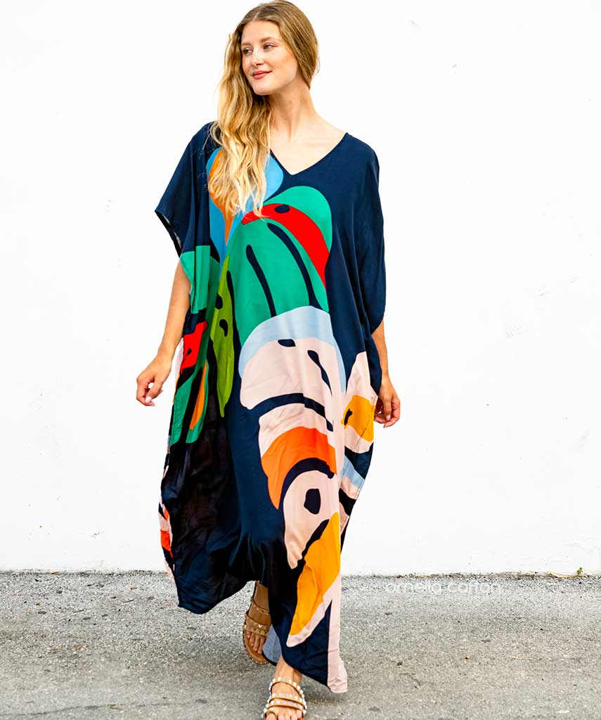 Lockerer, lässiger Kaftan