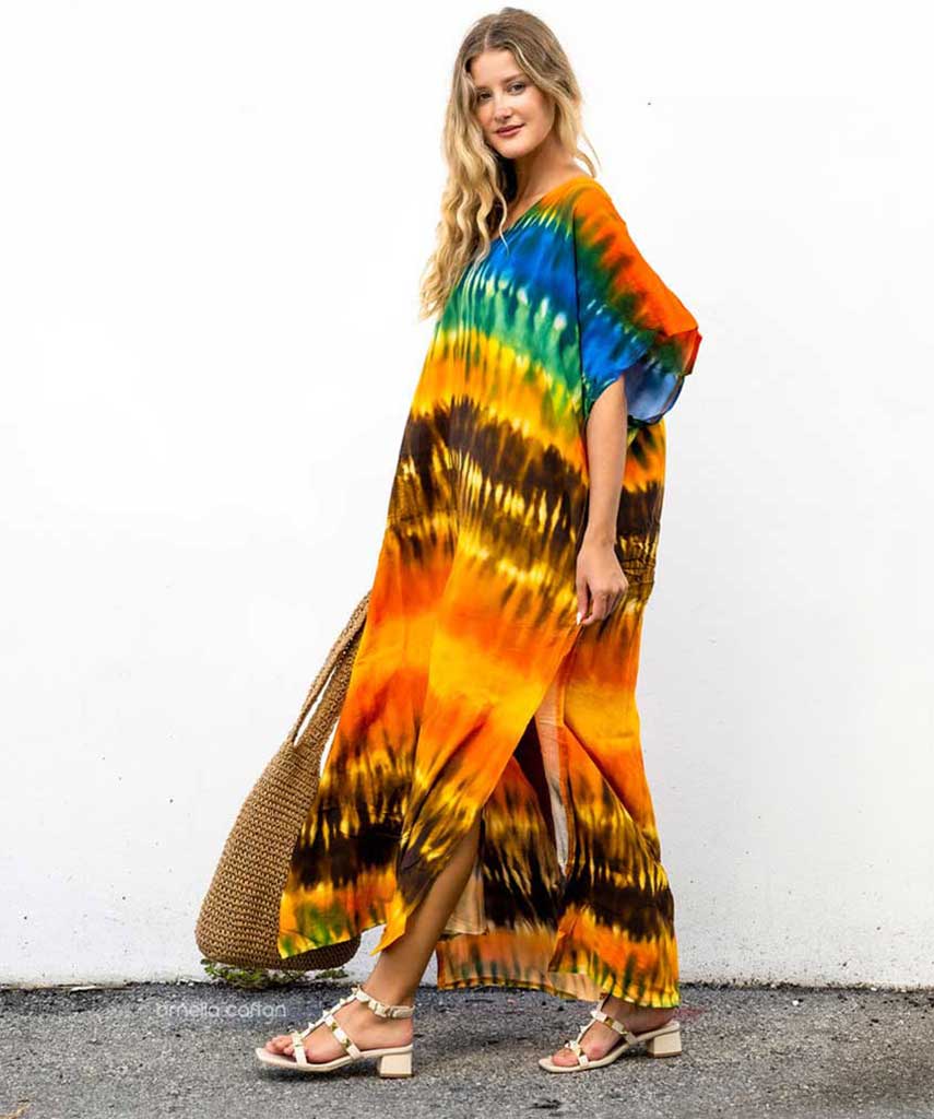 Lockerer, lässiger Kaftan