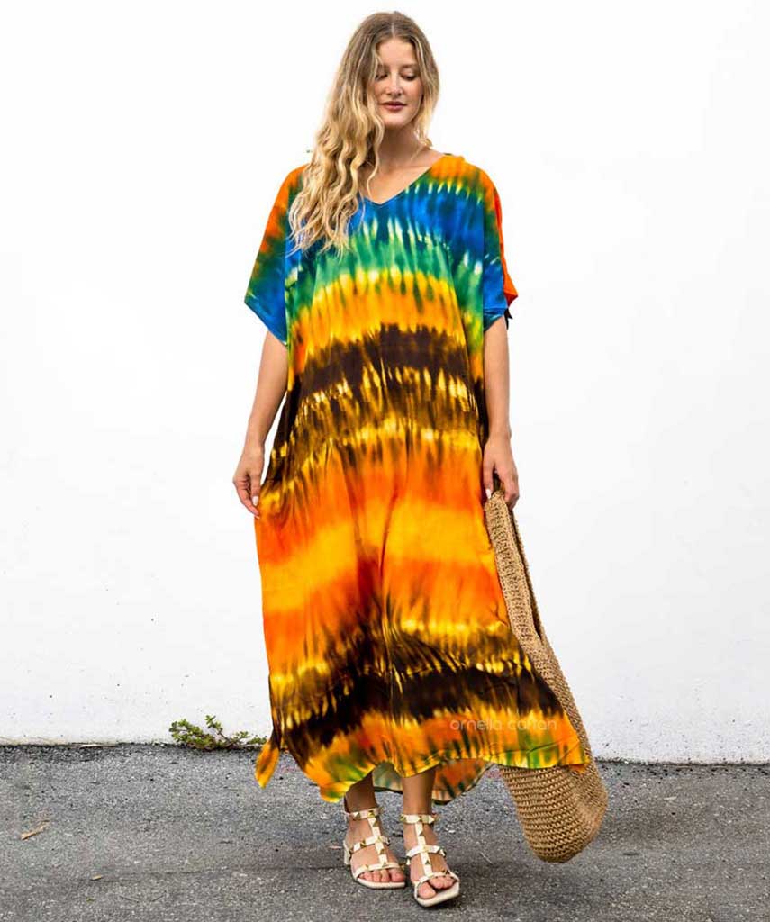 Lockerer, lässiger Kaftan