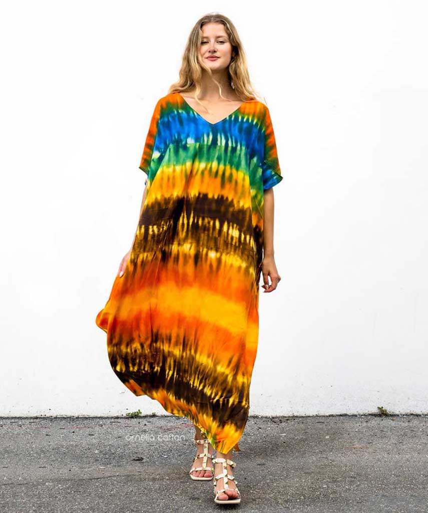 Lockerer, lässiger Kaftan