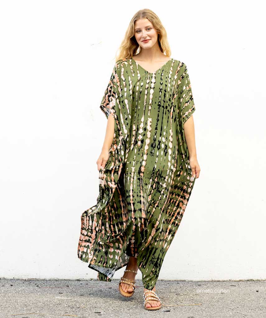 Lockerer, lässiger Kaftan