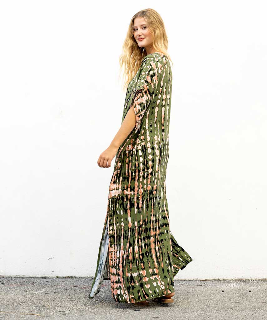 Lockerer, lässiger Kaftan