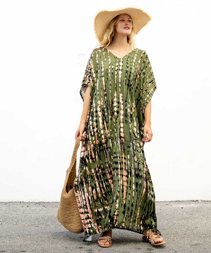 Lockerer, lässiger Kaftan