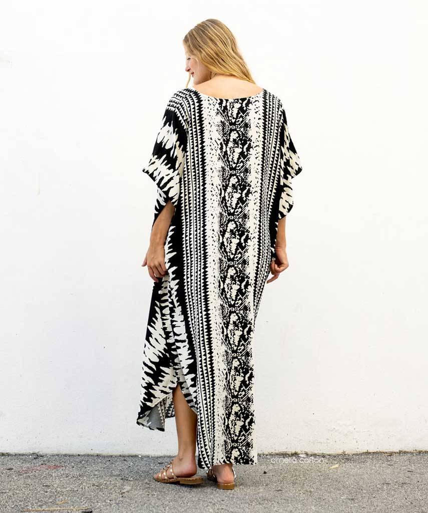 Lockerer, lässiger Kaftan
