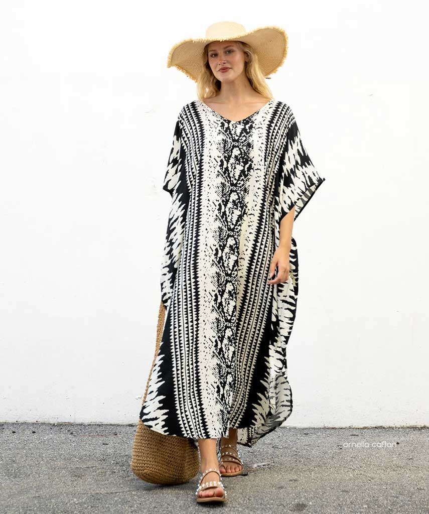 Lockerer, lässiger Kaftan