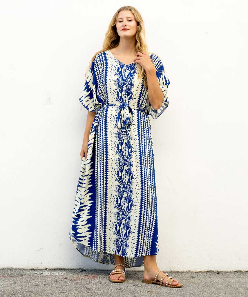 Lockerer, lässiger Kaftan