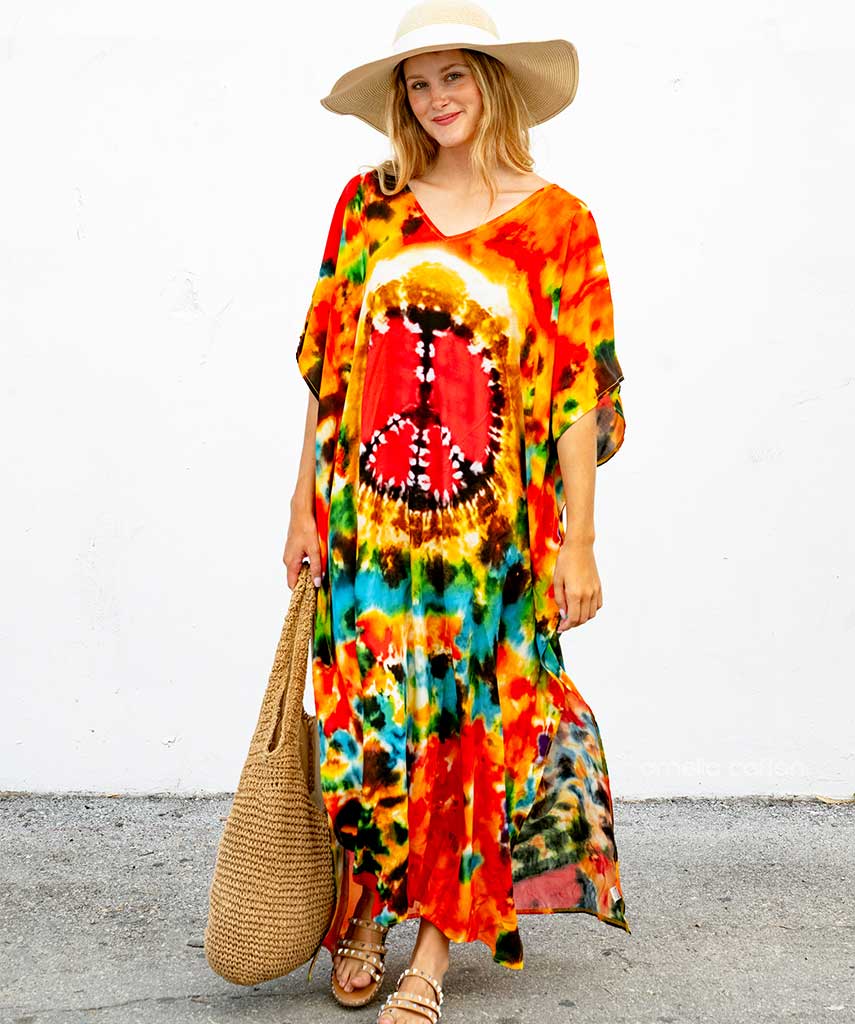 Lockerer, lässiger Kaftan