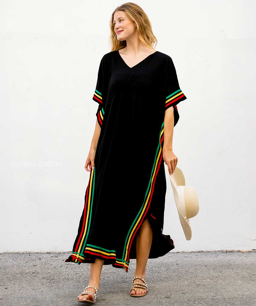 Lockerer, lässiger Kaftan