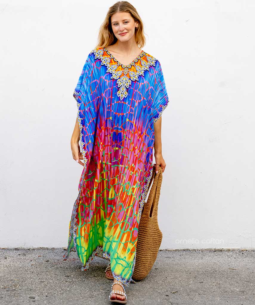 Lockerer, lässiger Kaftan
