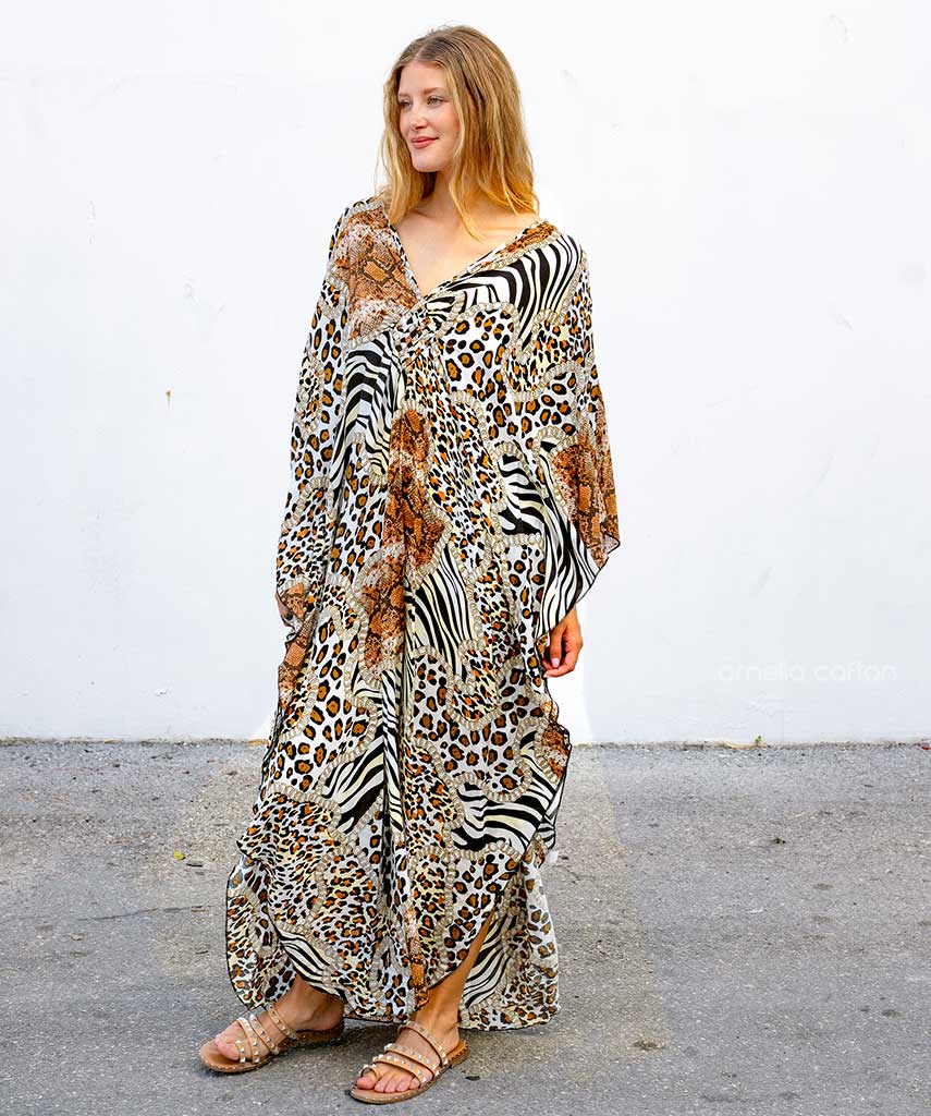 Lockerer, lässiger Kaftan
