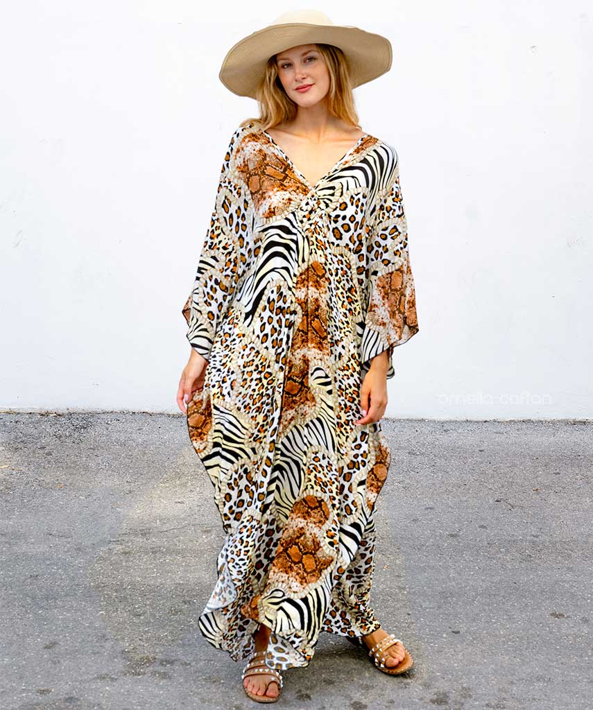 Lockerer, lässiger Kaftan