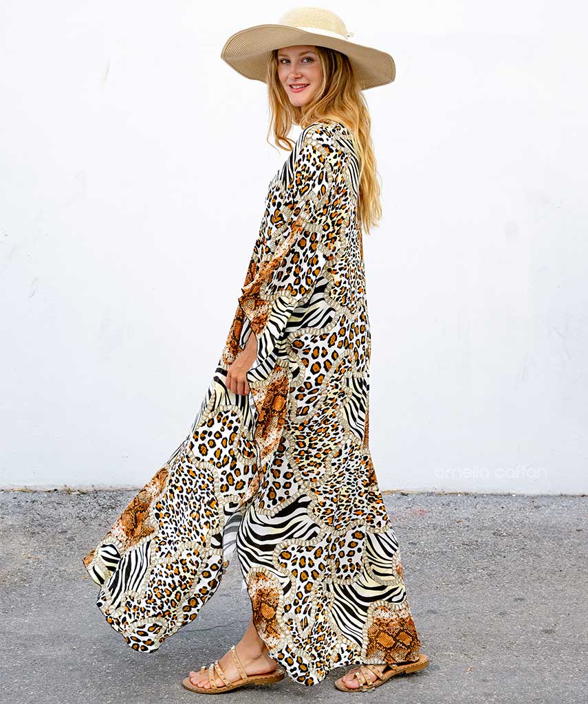 Lockerer, lässiger Kaftan