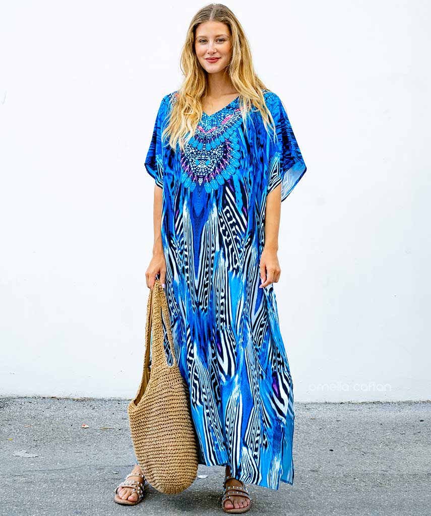 Lockerer, lässiger Kaftan