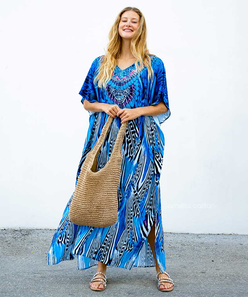 Lockerer, lässiger Kaftan