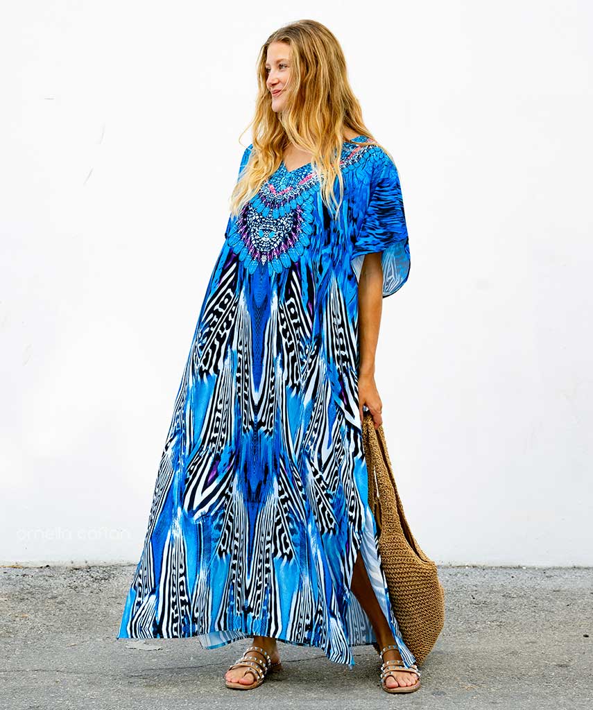 Lockerer, lässiger Kaftan