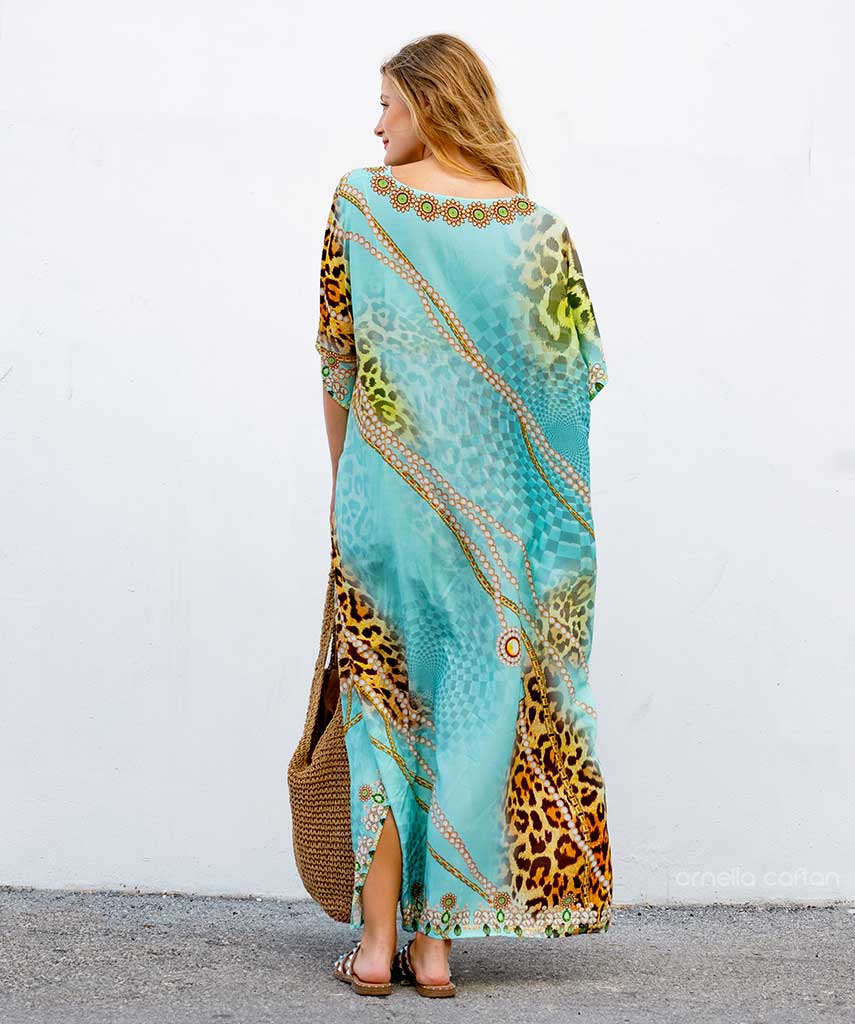 Lockerer, lässiger Kaftan