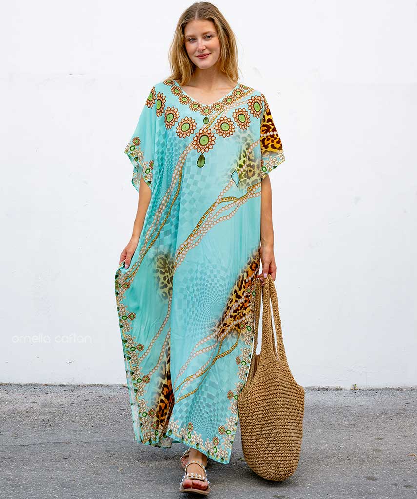 Lockerer, lässiger Kaftan