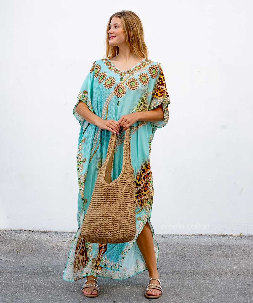 Lockerer, lässiger Kaftan