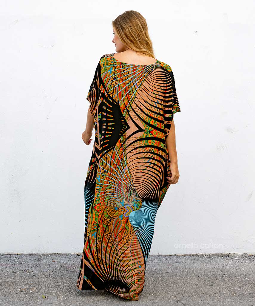 Lockerer, lässiger Kaftan