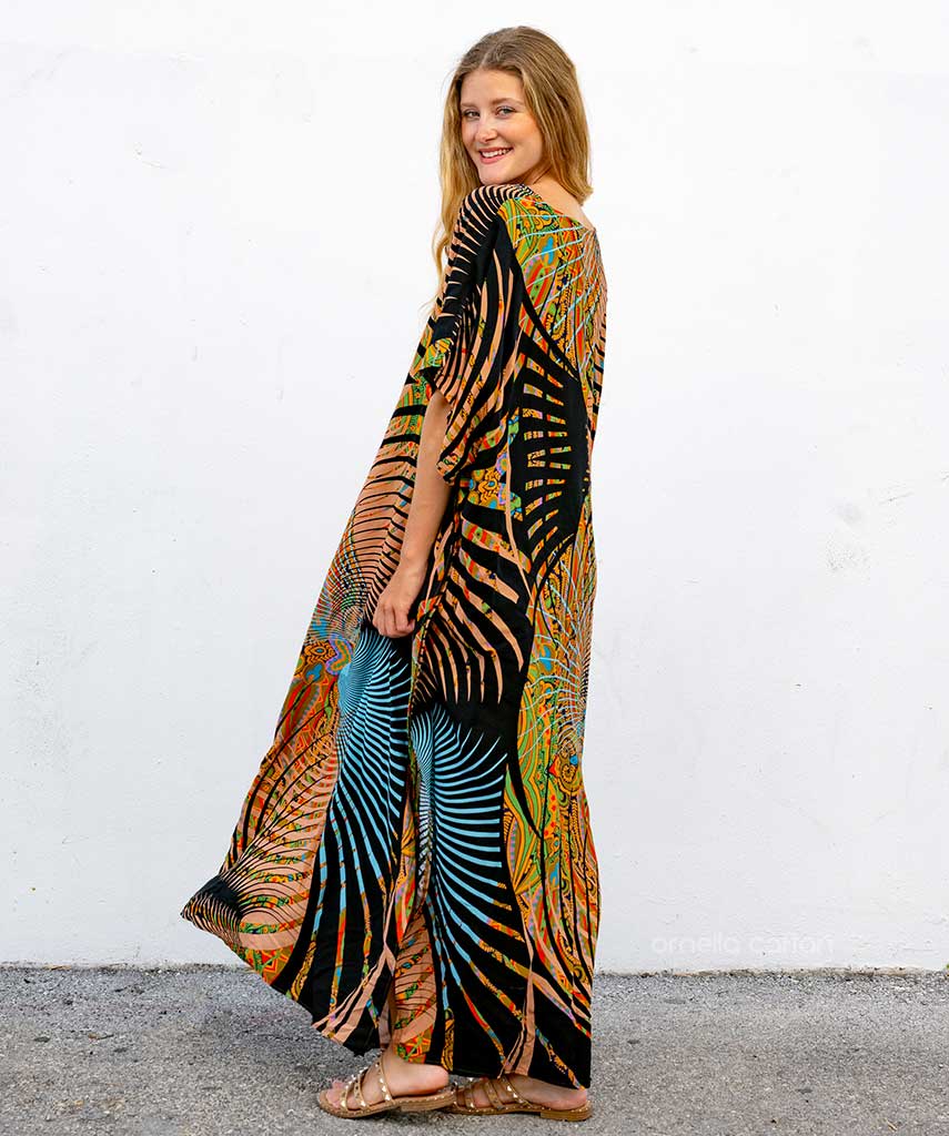 Lockerer, lässiger Kaftan