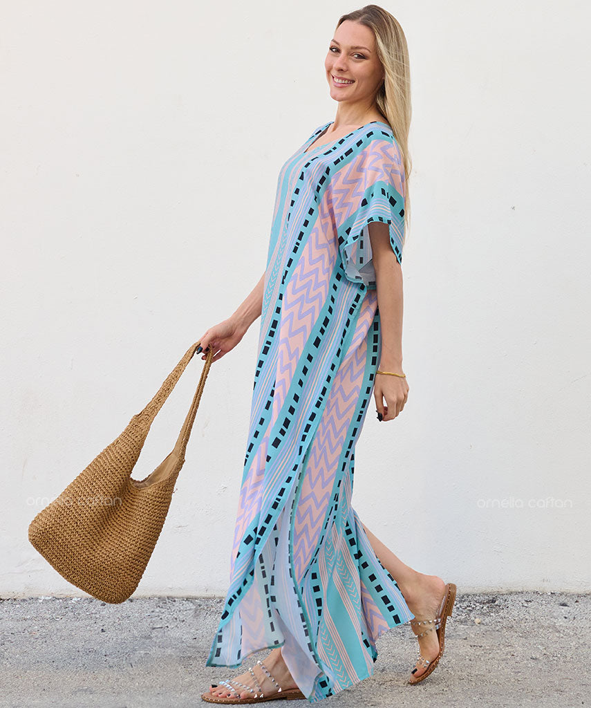 Lockerer, lässiger Kaftan