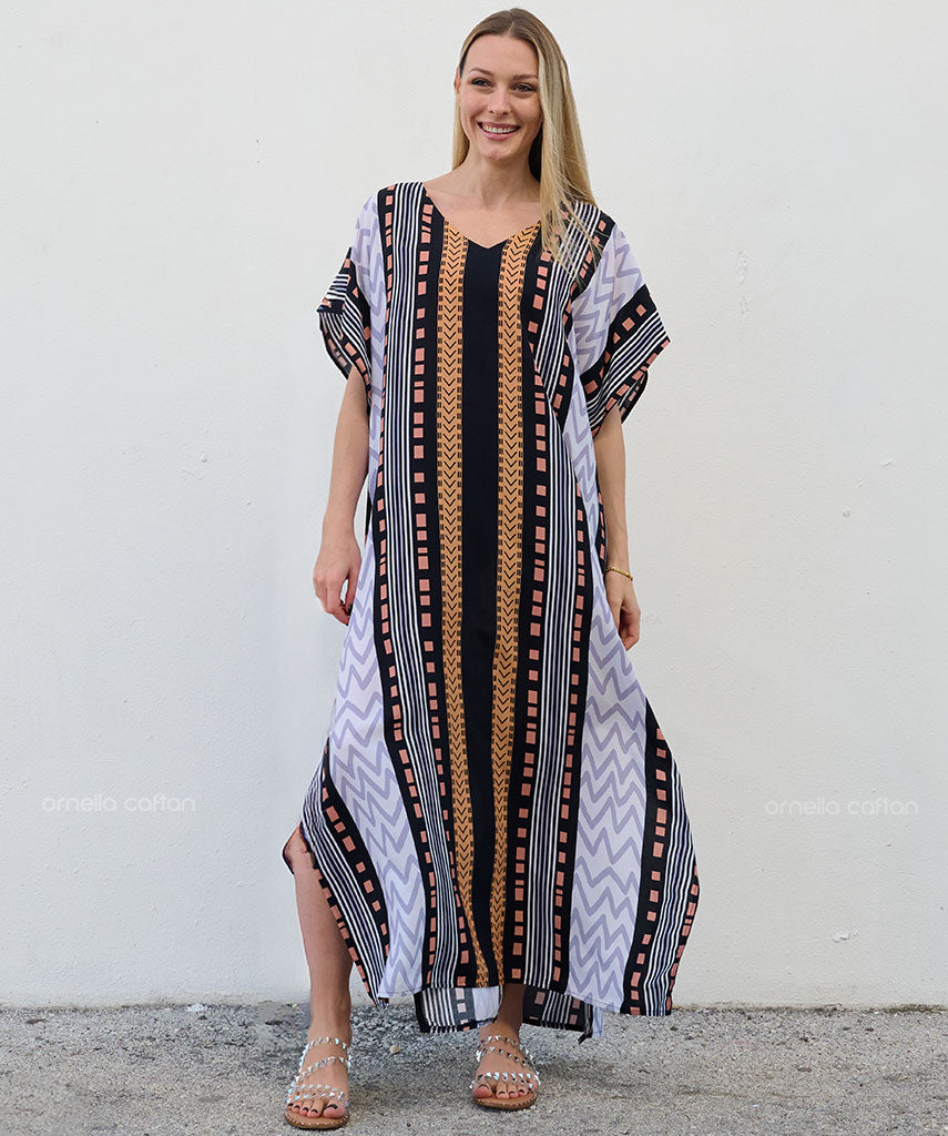 Lockerer, lässiger Kaftan