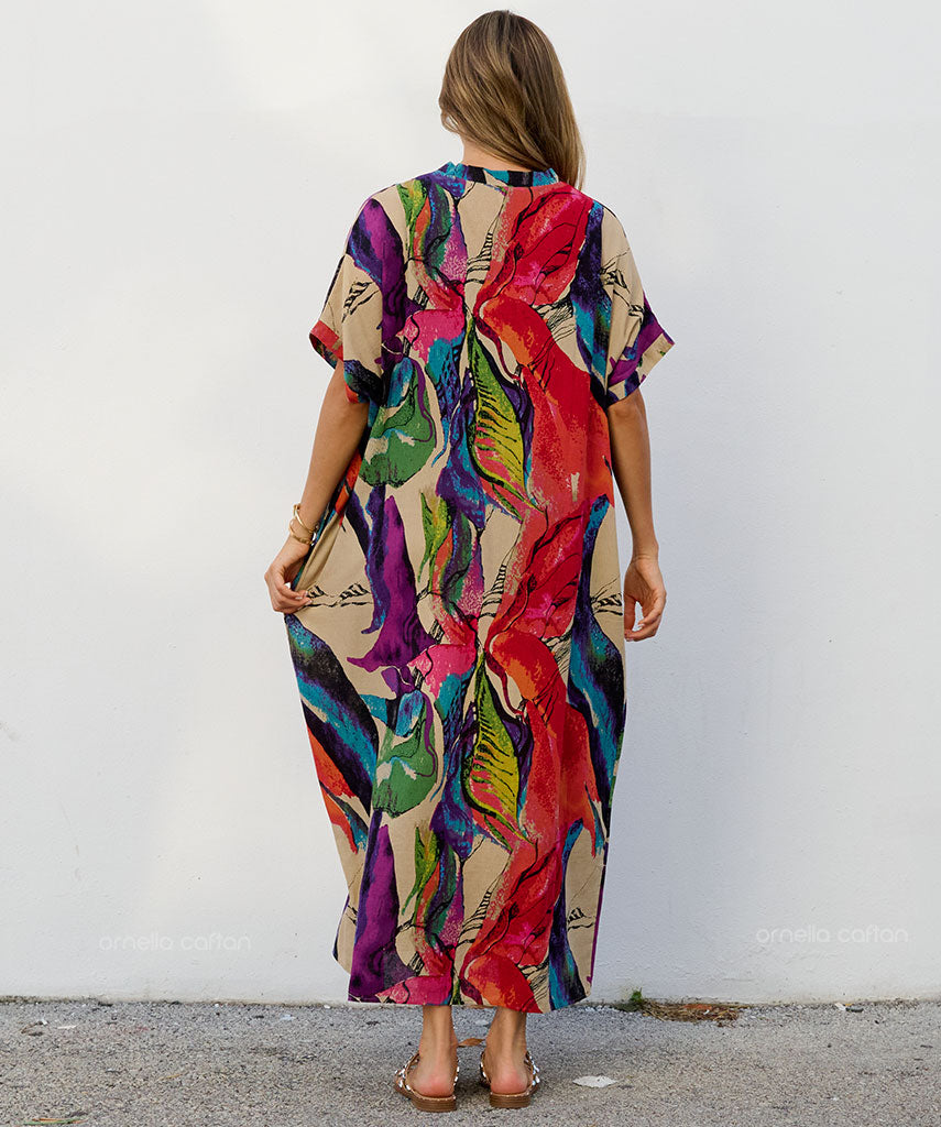 Lässiges Kleid mit Taschen