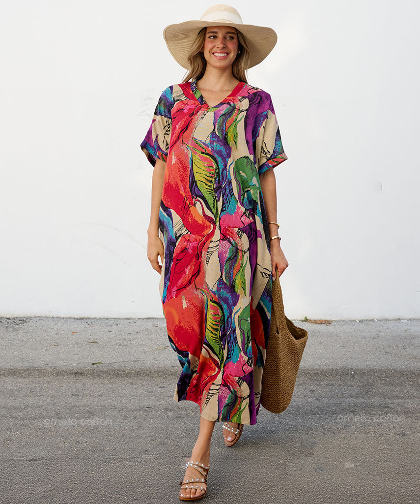 Lässiges Kleid mit Taschen