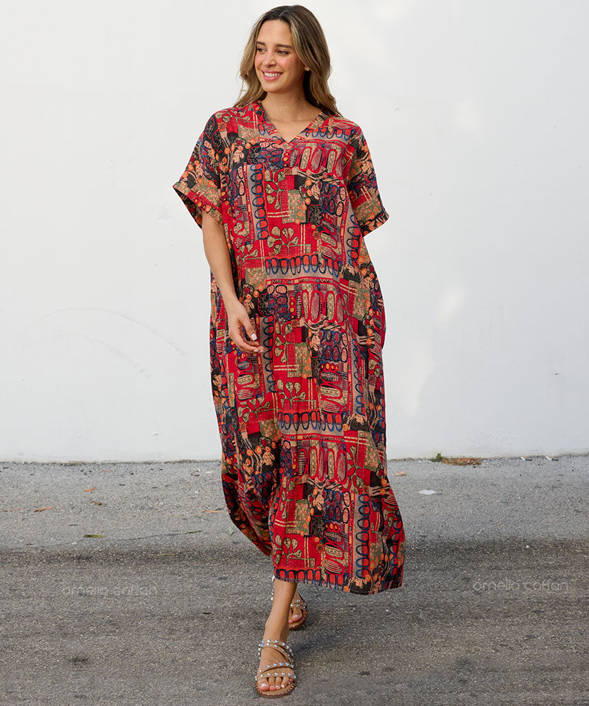 Lässiges Kleid mit Taschen