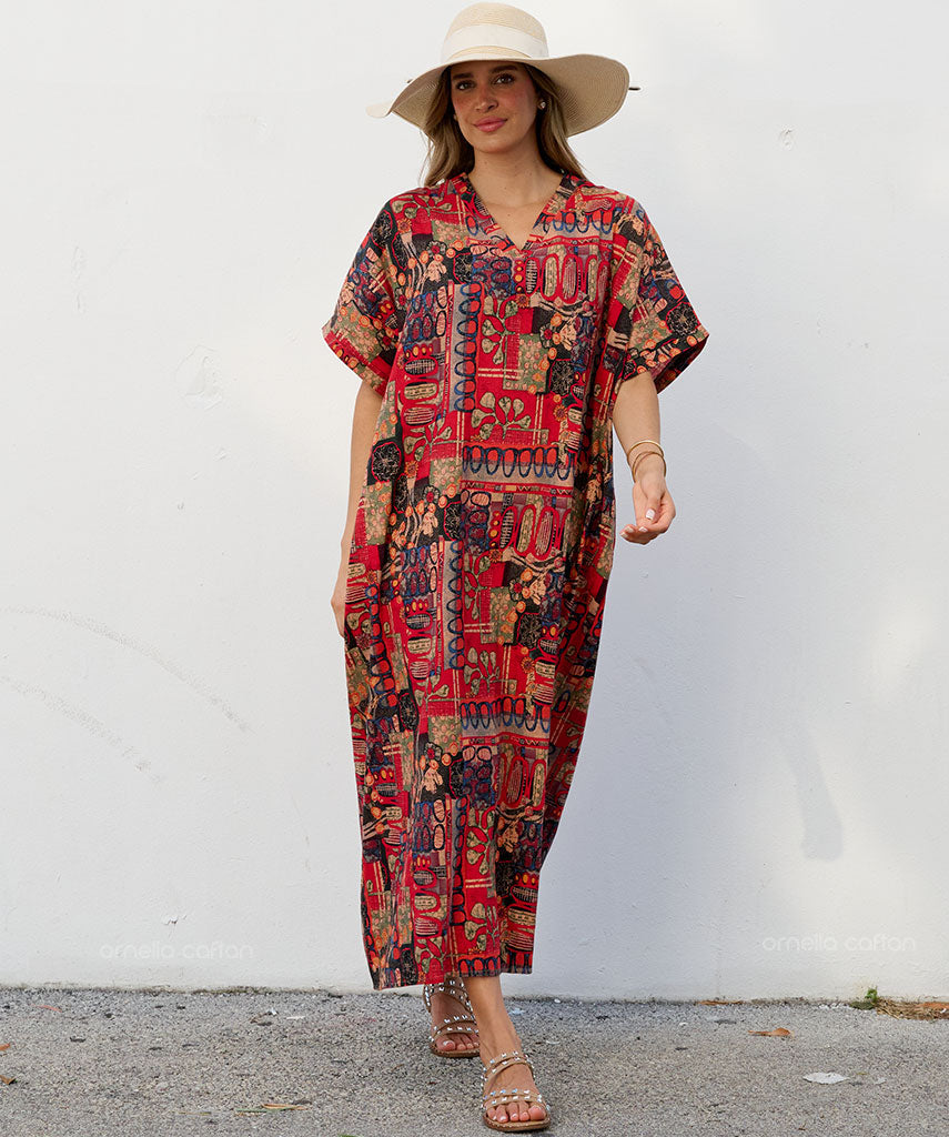 Lässiges Kleid mit Taschen