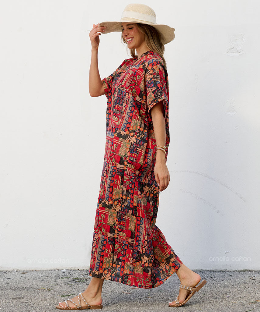 Lässiges Kleid mit Taschen
