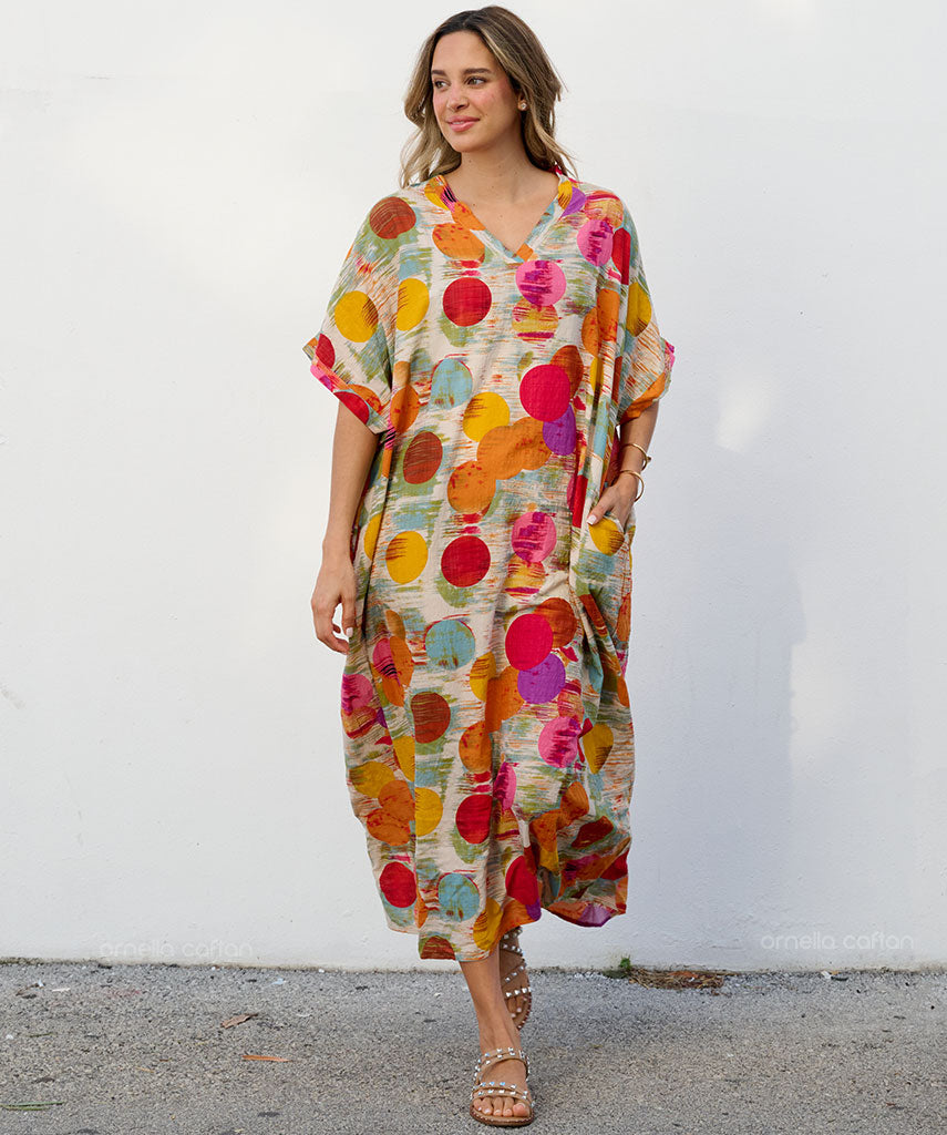 Lässiges Kleid mit Taschen