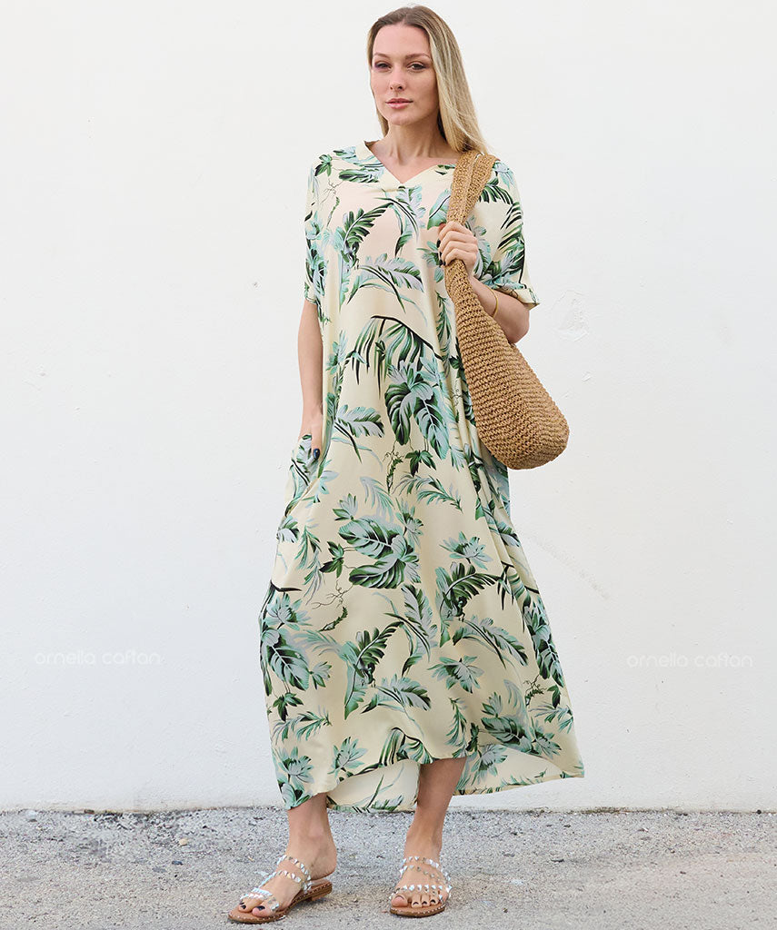 Lässiges Kleid mit Taschen