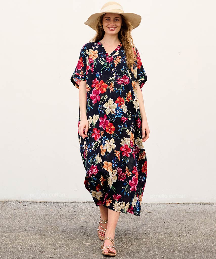 Lässiges Kleid mit Taschen