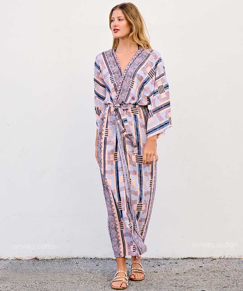 Lockerer, lässiger Kimono