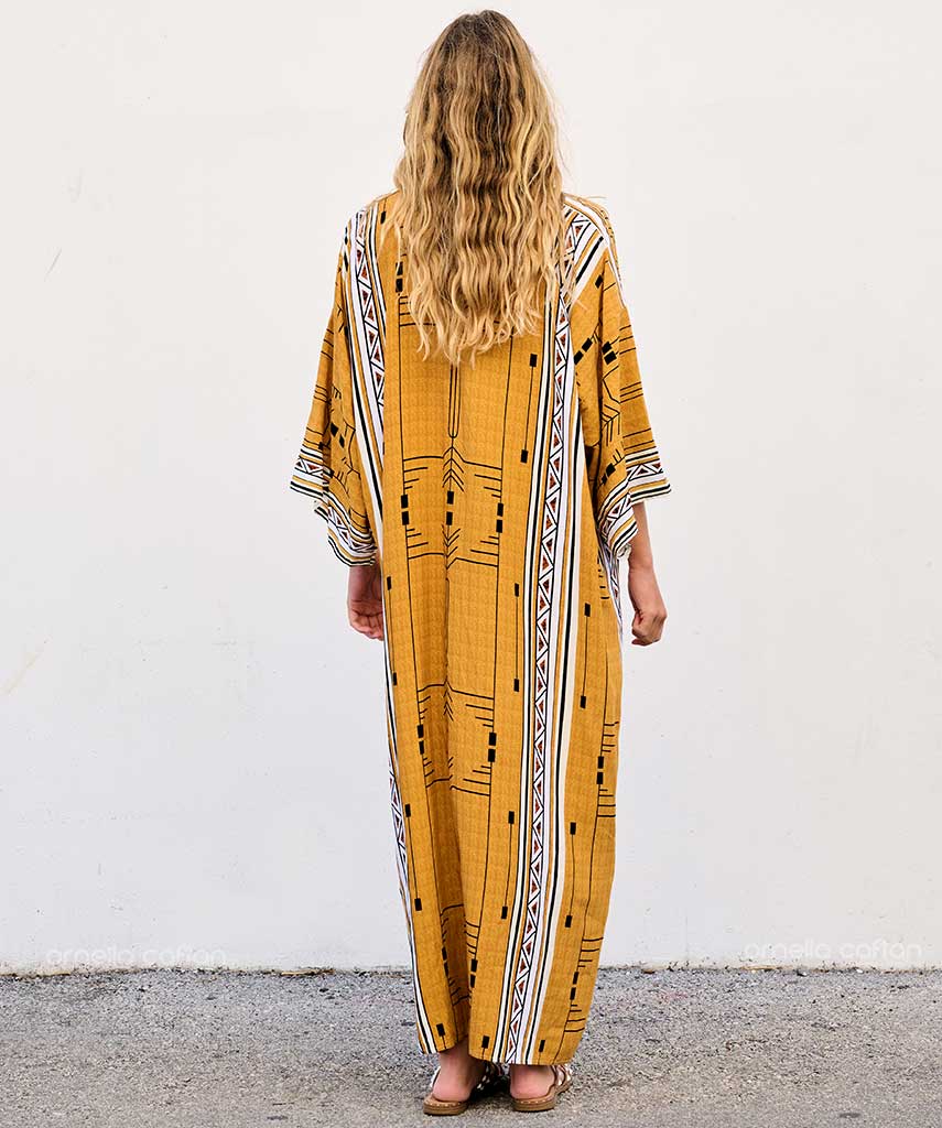 Lockerer, lässiger Kimono