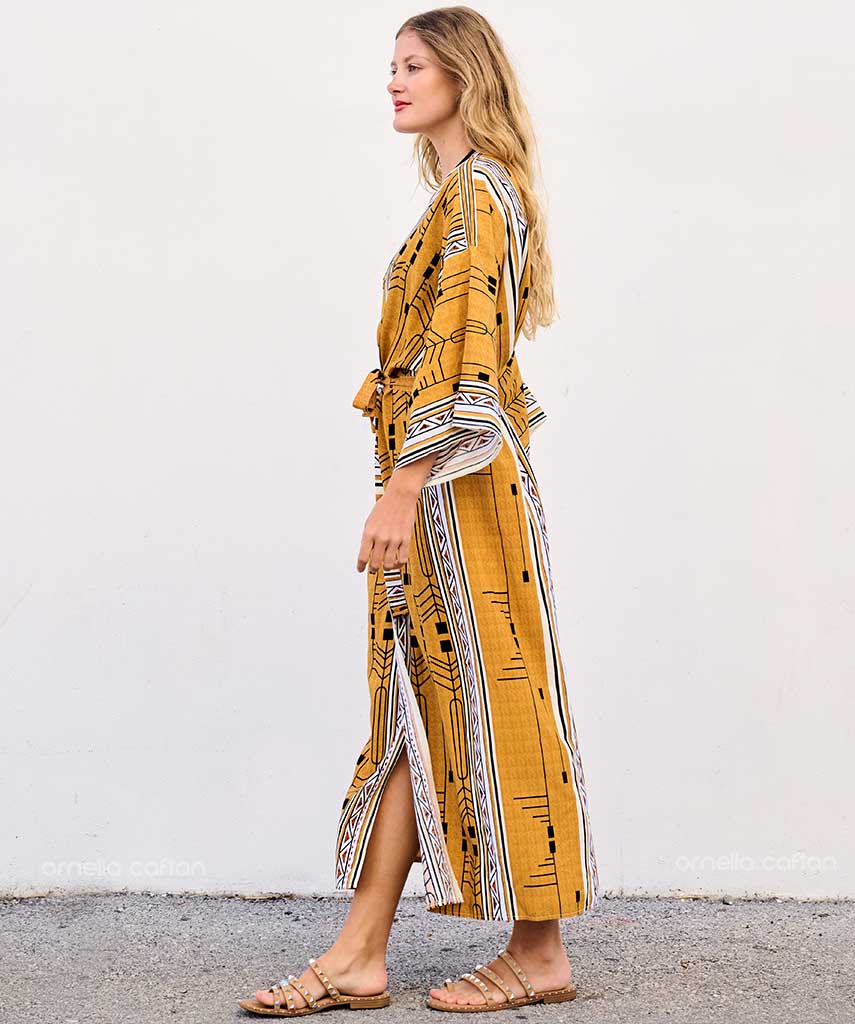 Lockerer, lässiger Kimono