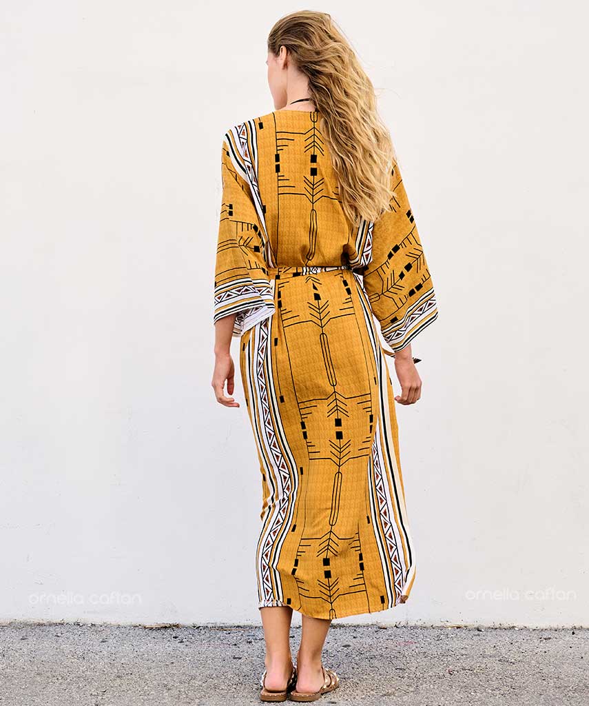 Lockerer, lässiger Kimono