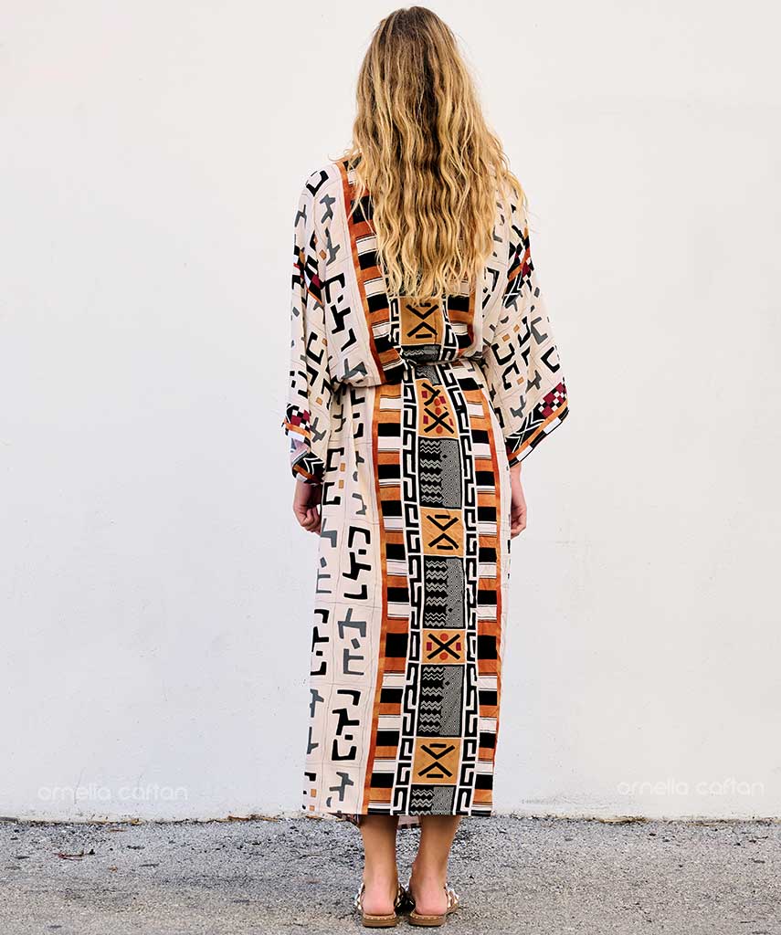 Lockerer, lässiger Kimono
