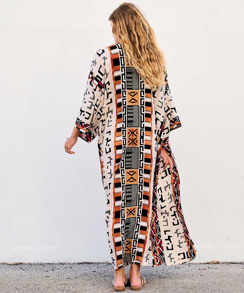Lockerer, lässiger Kimono