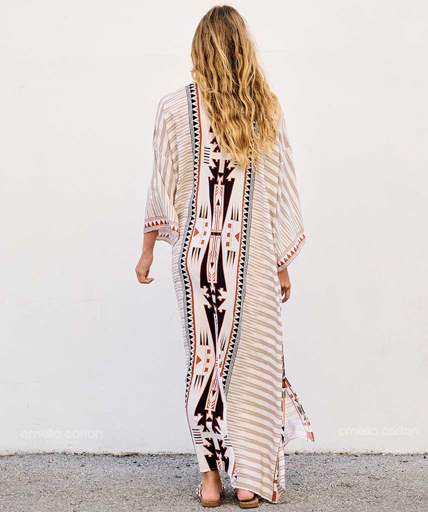 Lockerer, lässiger Kimono
